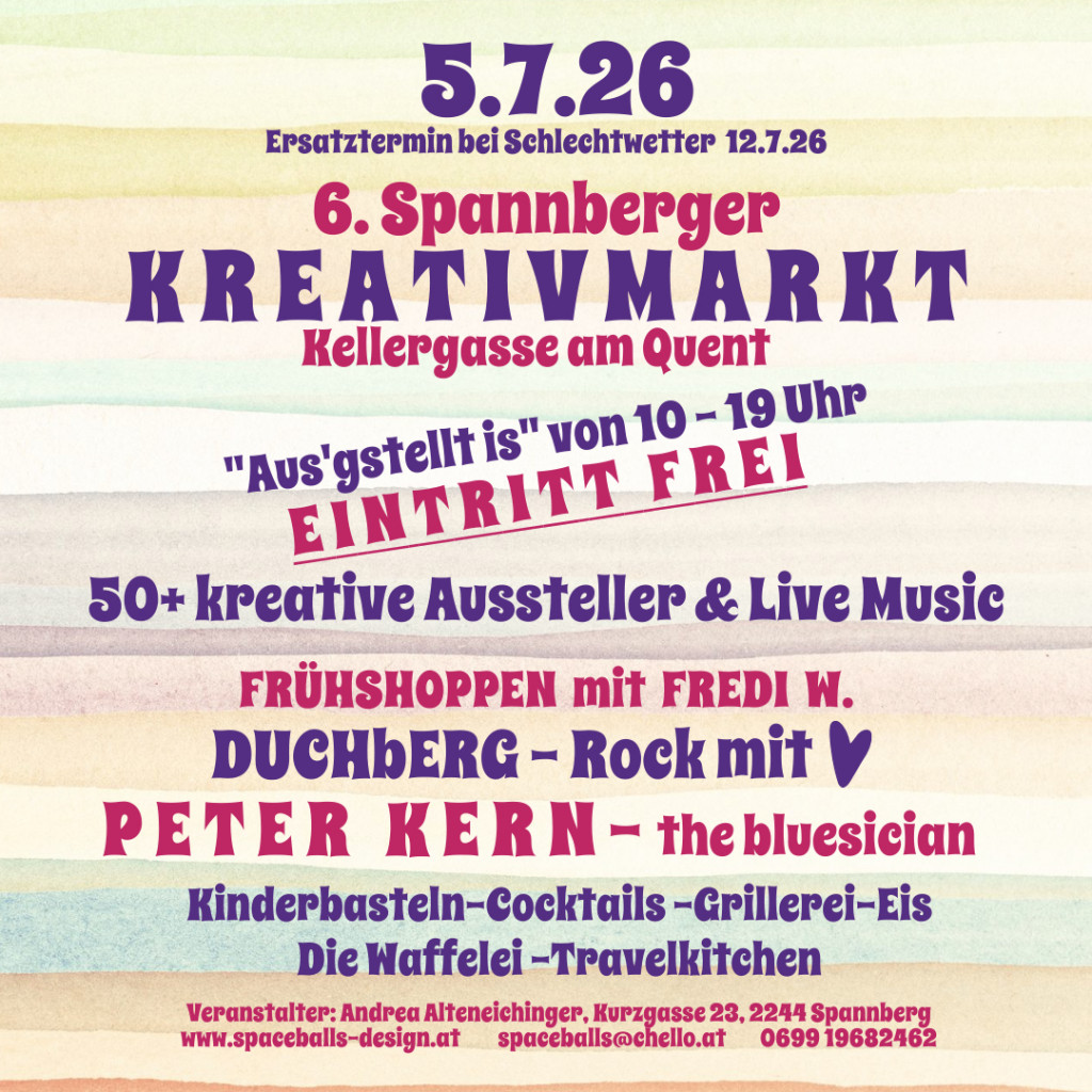 Flyer Kreativmarkt